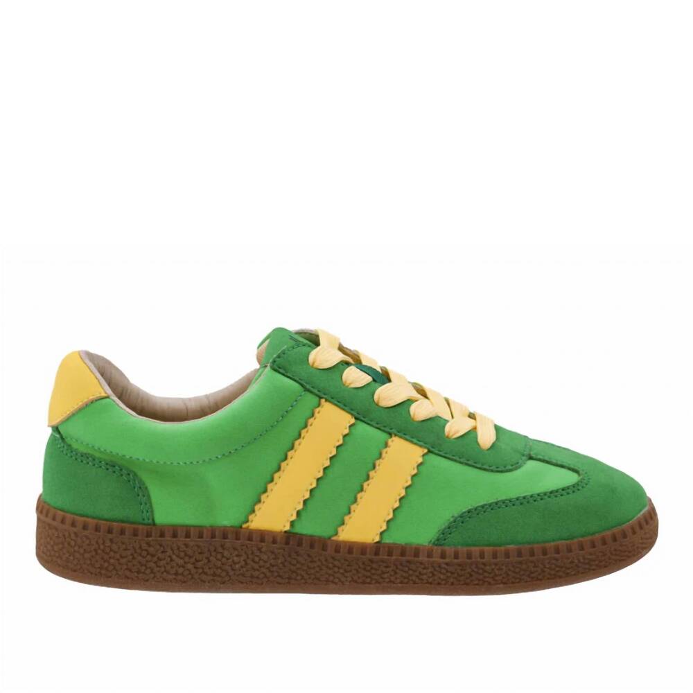 NEW CORKYS FOOTWEAR women's heads up sneaker in green